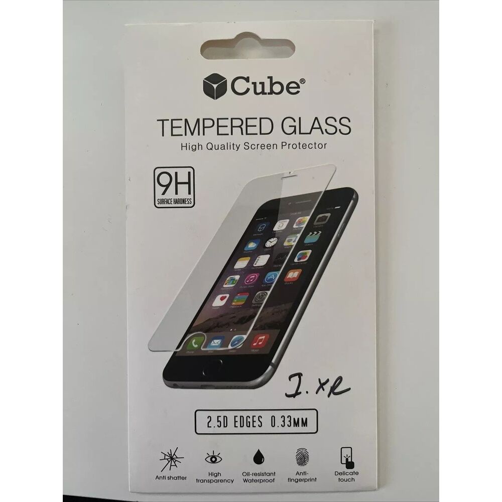 Cube 6.1" Tempered Glass Screen Protector for iPhone XR